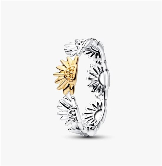 Anello Pandora Donna Nature and Celestial in Argento 164702C00-52 - 164702C00-52